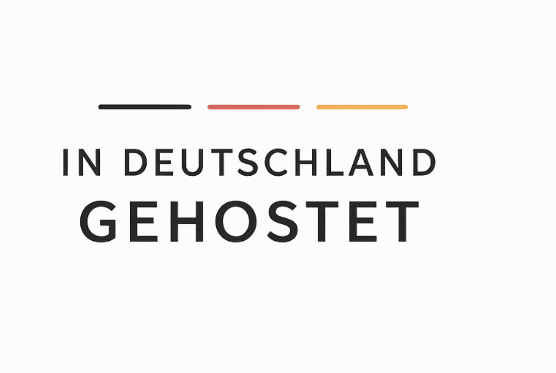 In Deutschland gehostet