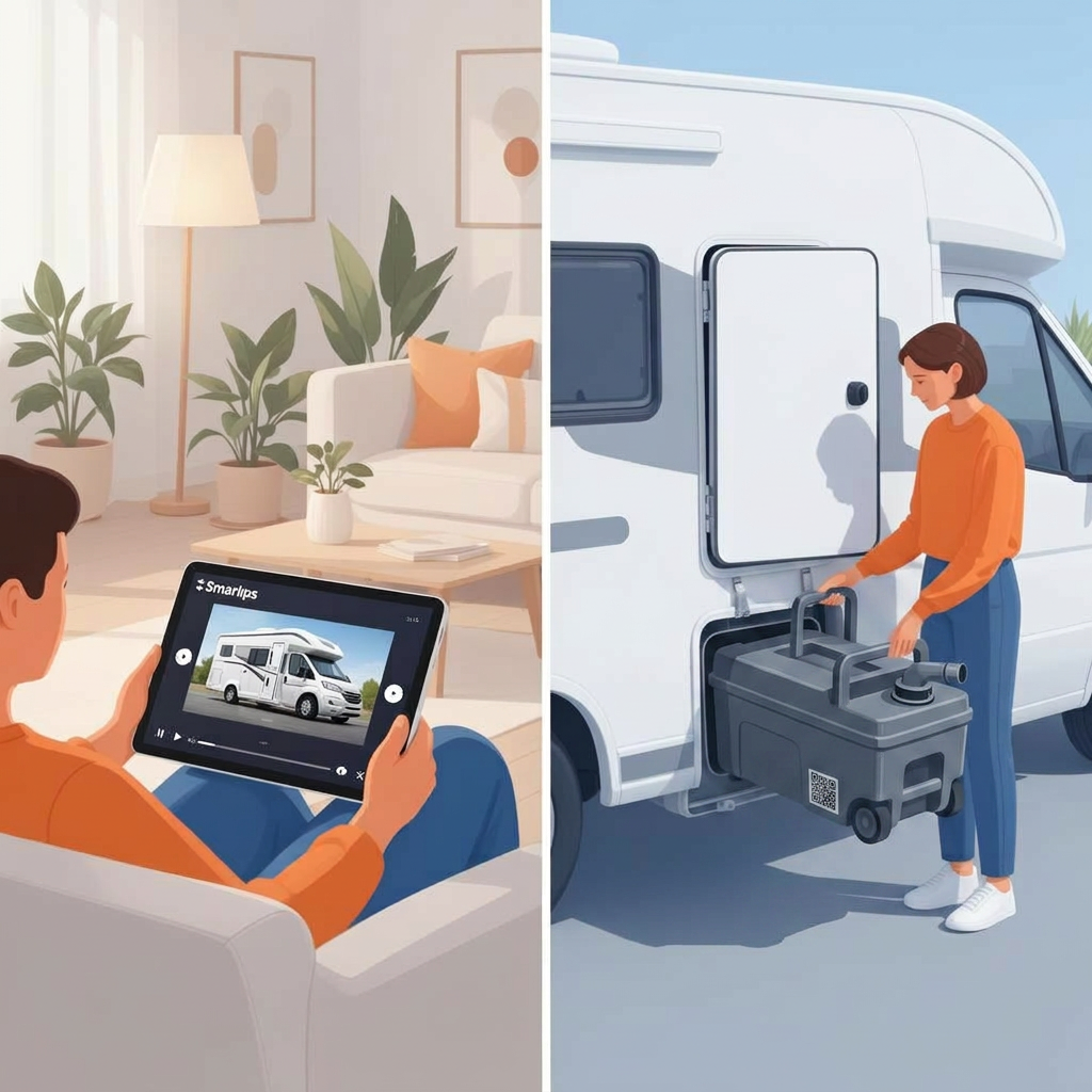 Smarlps Go: Vorab-Einweisung per Video und QR-Code